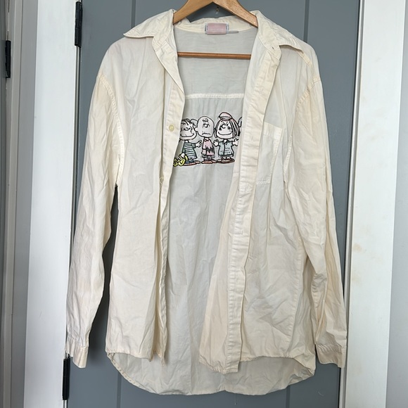 MENS BUTTONUP PEANUTS SHIRT - Picture 3 of 5